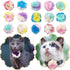 PET SHOW 16pcs 2.4" Dog Collar Charms, Flower Accessories for Cat Puppy Collars