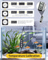 1 6.56ft Aquarium Thermometer Submersible, Digital Fish Tank Thermometers with USB for GlassTank, Aquariums Temperature