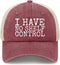 liabiliies I Have No Shelf Control Hat Funny Trucker Hats Men Dad Hat