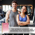 Fitness Journal Workout Planner for Women & Men, A5 Sturdy Workout Log Book for Gym & Home Workouts - Pink