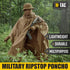 M-Tac Tactical Rain Poncho - Army Military Waterproof Ripstop Camping Hiking Outdoor Hunting Rain Ponchos
