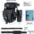 Pack Jueachy Drop Leg Bag for Men Tactical Metal Detecting Thigh with Water Bottle Pouch