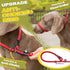 Fida Durable Slip Lead - 6 FT x 1/2" Heavy Duty Rope for Large Dogs, No Pull Training Loop Leash, Red