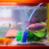 Boao 4 Pieces Betta Leaf Hammock, Betta Fish Pad for Tank Aquarium Spawning Grounds Breeding Resting Bed