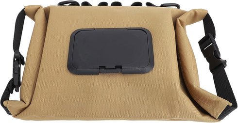 BTSEURY Travel Camping Wipes Dispenser Pull Out Type Large Capacity Canvas Portable Camping Wet Wipe Pouch for Office