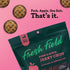 5 oz (Pack 2) Fresh Field Pork & Apple Jerky Chips, All-Natural Dog Treats, USA Made, No Fillers, Supports Digestion