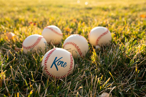 Kore Baseball Products Kore Soft Baseball Hand-Stitched Real Feel Foam Baseballs | Safe Indoor & Outdoor Practice Ball