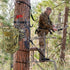Treestand Strap Gear Hangers, 3 Metal Gear Hooks and 1 Bow Hanger for Tree Stand Hunting Gears
