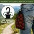 Klmnop 5 Pack Mesh Mushroom Foraging Bags with Clip, Drawstring Toggle Closure Mushroom & Rock Collecting Pouch