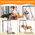 Dog Grooming Belly Strap, Table Arm Extender with Clamp Loop for Small & Medium Dog Hair Cutting (Purple)