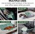 Furhaven Waterproof Throw Blanket for Dogs & Indoor Cats, Washable Two-Tone Luxe Velvet Dog Blanket, Celadon Green,