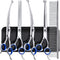 Gimars 7.0in Professional 4CR Stainless Steel Safety Round Tip Dog Grooming Scissors for Pets
