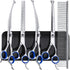 Gimars 7.0in Professional 4CR Stainless Steel Safety Round Tip Dog Grooming Scissors for Pets