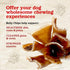 (9-12 Inch, 16 Oz.), Natural Farm Bully Chips Digestible Beef Cheek from Grass-Fed Cows, Non-GMO, Grain-Free, Natural