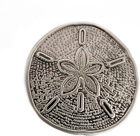 Sand Dollar Unique Magnetic Metal Golf Ball Marker with Hat Clip, Accessory for Men and Women