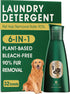 Pet Hair Remover for Laundry, 6-in-1 Dog Laundry Detergent Concentrate (Non-Dissolving), Repels
