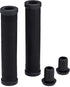 Ronin Grip Without Flange - Flangeless BMX Bike and Scooter Handlebar Grips with End Plugs