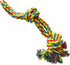 Dog Bungee Toy 20.35 ft - Reinforced Interactive Toy with Two Replacement Rope Toys