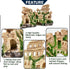 Antique Roman Column Ruin Aquarium Decoration - Large Beige Castle Cave for Freshwater and Saltwater