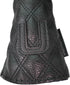 HELLO NRC Golf Club Head Cover, Black/White Wood Cover for 460cc Fairway Woods & Hybrid with Rotating Number Labels