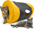 Homrich Multifunctional Collapsible Cat Play Bag, Indoor Cat Tunnel Activity Center Mat,