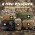 1.5-Inch 3D 6 LIVANS Medic Red Cross Patch, First Aid Morable Patch Perfect for Tactical IFAK, EMT Trauma Pouch High