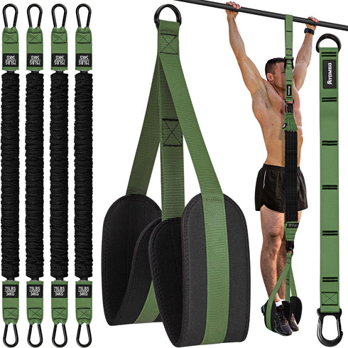 Pull Up Assistance Bands - Adjustable Heavy Duty Resistance Bands for Home Gym Fitness