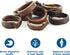 Best Bully Sticks Thick Ring Collagen Chews for Dogs - 10 Count - All-Natural, Easily Digestible, Rawhide Alternative