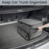 YOREPEK 2 Layer Waterproof Golf Trunk Organizer, Car Locker with Ventilated Compartment for 2 Pair Shoes