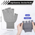Xthrotsenk 1 Pairs Fingerless Gloves Non Slip Workout Glove Half Work Gloves for Women Mens Thin Anti-Slip Exercise