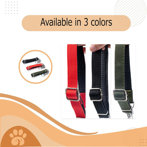 Reflective Martingale Dog Collar - Stainless Steel Chain Trainer Collar for All Breeds, Convenient Sizing