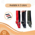 Reflective Martingale Dog Collar - Stainless Steel Chain Trainer Collar for All Breeds, Convenient Sizing