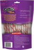 Dingo Twist Sticks - 50 Count Rawhide for Dogs, Made with Real Chicken