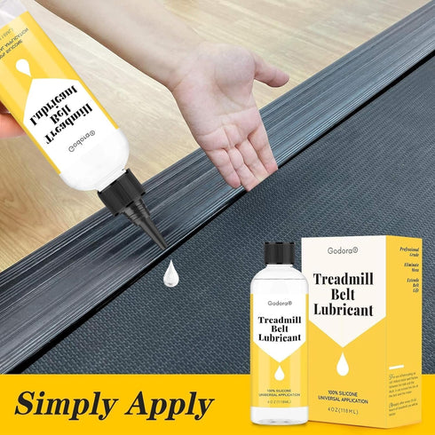 100% 8 Silicone Treadmill Belt Lubricants/Lubes | Ounce, Treadmill Lubricant for Belt, Easy to Apply Treadmill Belt
