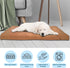 Petmaker Water-Resistant Orthopedic Dog Bed with Removable Washable Cover, Non-Slip Bottom, Egg Crate Foam, 44in Large