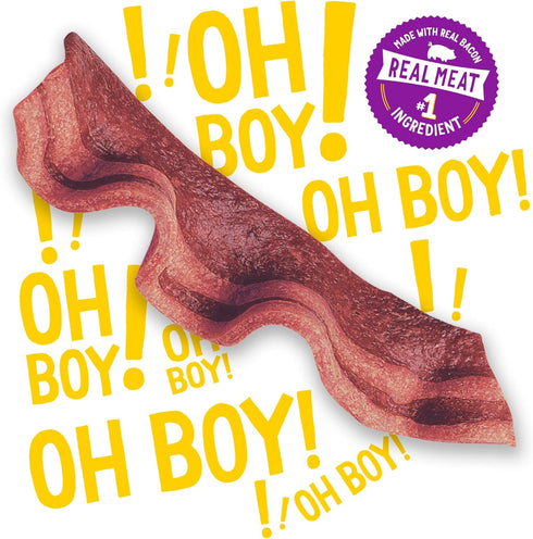 26 oz. Pouches,(Pack 4) Purina Beggin' Strips with Real Meat Dog Treats with Bacon and Beef Flavors