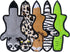 SHARLOVY No Stuffing Dog Toys Crinkle Squeaky, Long Lasting Chews for Aggressive,