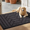 Tindbea Dog Mat for Mud Paws,Absorbs Moisture Dirt Non-Slip Washable Mud Mat for