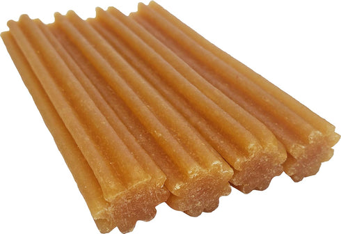 Himalayan Dog Chew Churro Yak Cheese Dog Chews, 100% Natural, Gluten Free, Healthy Treats, 4 Pack
