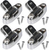 MX Bimini Top Deck Hinge Swivel Mount, Stainless Bimini Side Mount Quick Release Marine Grade