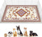 Glittme Rabbit Cage Liners 91"x 63"Reusable and Washable Bunny Mats Super Absorbent