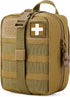 Gonex MOLLE Medical Pouch - EMT First Aid Rip-Away Tactical Utility Pouch for Outdoor Activities (Bag Only)