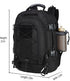 Greencity 3 Day Tactical Backpack, Large Capacity Army Molle Bag for Camping
