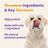 100% 3.7 Oz Halo Freeze Dried Raw Dog Treats, Chicken Breast Recipe, Dog Treats Pouch, All-Natural High Protien Treat