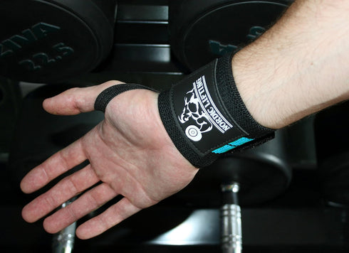 Nordic Lifting Wrist Wraps – 2 Pairs, Wrist Straps for Weightlifting, Powerlifting, CrossFit, Gym Support Gear for Men