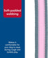 Coastal Pet Pro Reflective Adjustable Dog Collar - Bright Pink with Grey, 1" x 14-20"