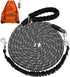 Long Dog Leash with Reflective Threads, 15FT 20FT 30FT 50FT Heavy Duty Bungee for Small Medium Large Dogs, Shock