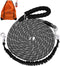 Long Dog Leash with Reflective Threads - Heavy Duty Bungee Leashes for Small, Medium & Large Dogs, 15FT to 50FT for
