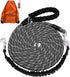 Long Dog Leash with Reflective Threads - Heavy Duty Bungee Leashes for Small, Medium & Large Dogs, 15FT to 50FT for