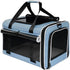 Top Loading Medium Cat Carrier with Privacy Curtain, Soft-Sided Small Pet Travel